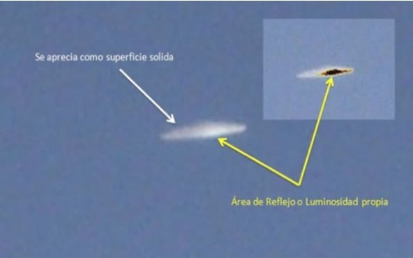 智利上空发现ufo飞碟图片 官方称不明飞行物真实